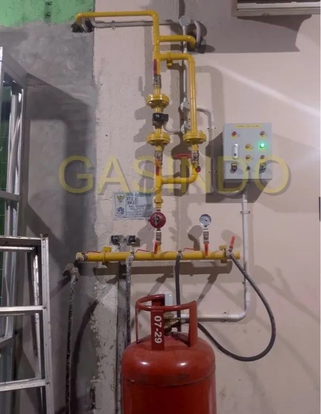 Instalasi Gas Tabung 50 Kg di Hakuna Matata