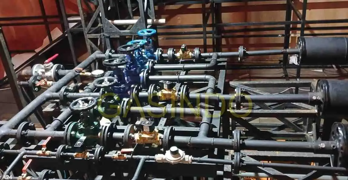 Instalasi Gas PON XXI Sumut dan Aceh