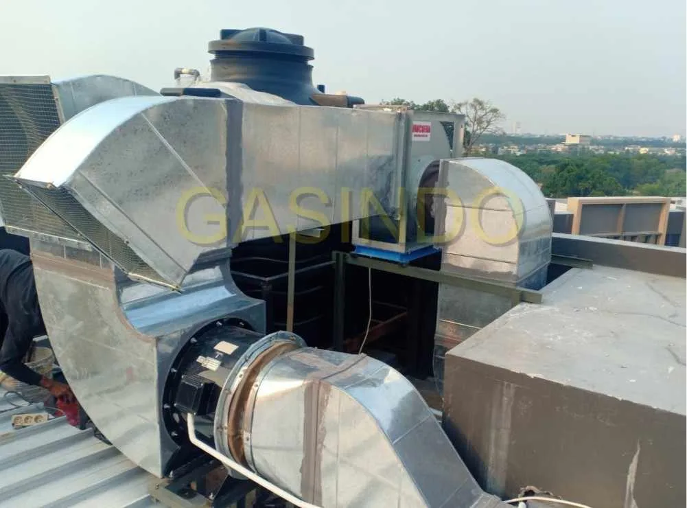 Instalasi Ducting AC Restoran Yeoga