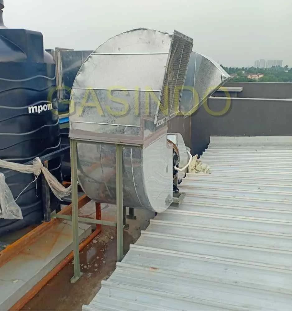 Instalasi Ducting AC Restoran Yeoga - 1